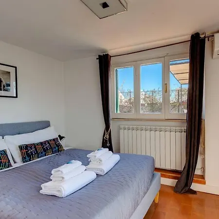 アパート Luxury Panoramic Penthouse Trastevere *