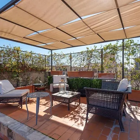 Luxury Panoramic Penthouse Trastevere アパート *