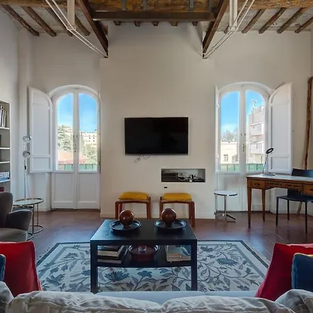 アパート Luxury Panoramic Penthouse Trastevere *