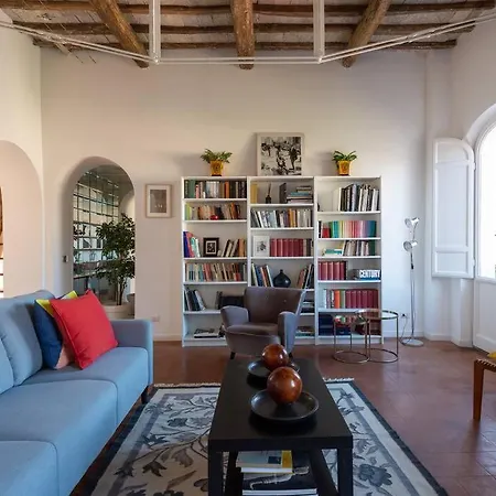公寓 Luxury Panoramic Penthouse Trastevere
